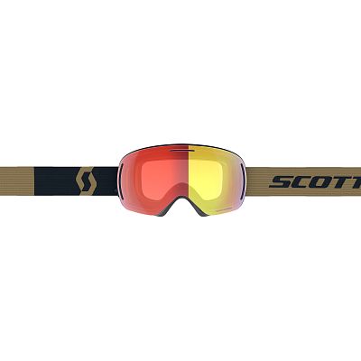 Превью Горнолыжная маска Маска горнолыжная SCOTT LCG Evo Team Beige/Aspen Blue/Red Chrome (403288-7066312)